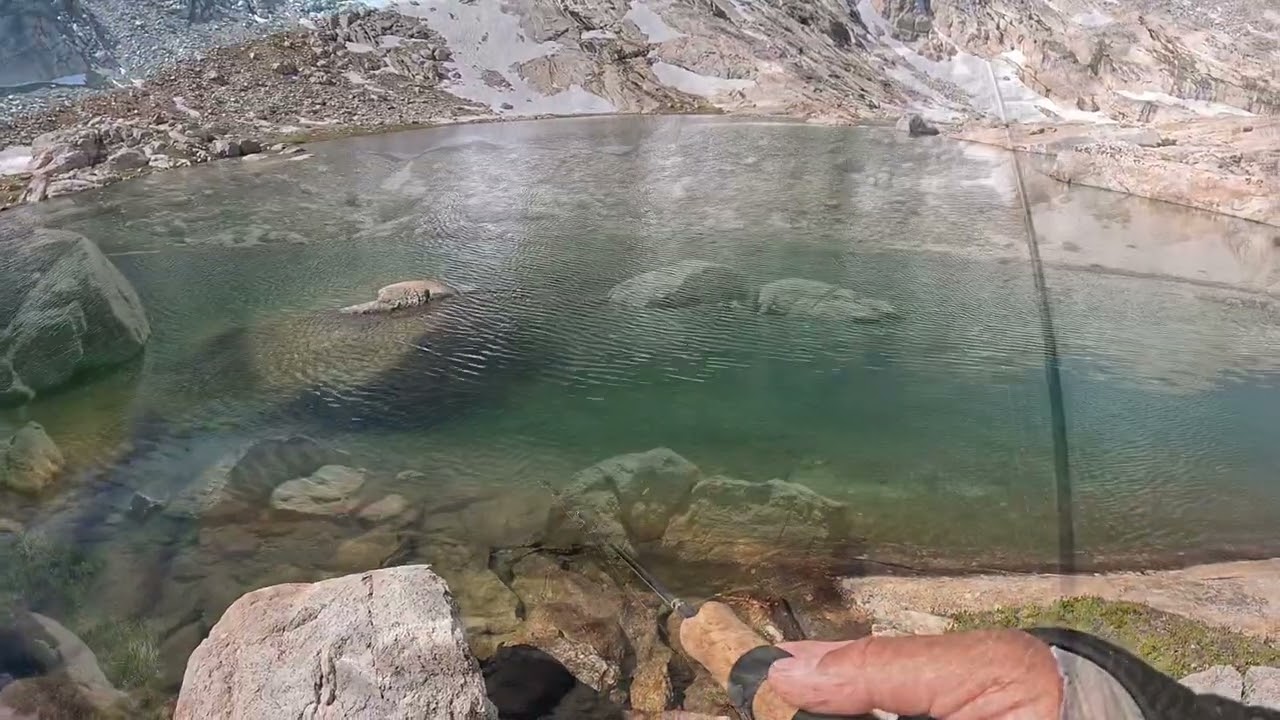 Eastern Sierra Fishing First Time Catching Golden Trout and Hiking 12 Miles Fishless Lakes