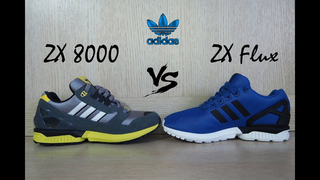 Adidas ZX 8000 VS Adidas ZX Flux