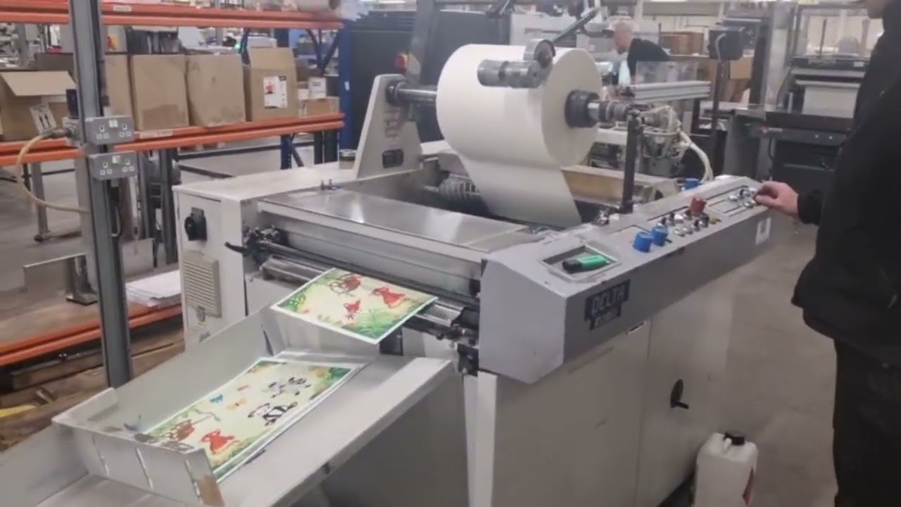 2008 Used Komfi DELTA 52 Laminator