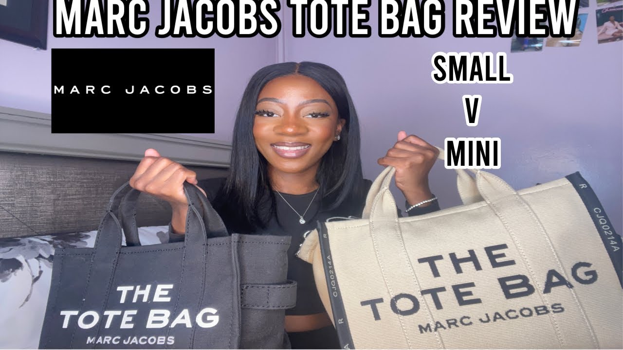 MARC JACOBS TOTE BAG REVIEW| SMALL V. MINI| AFORDABLE LUXURY BAGS