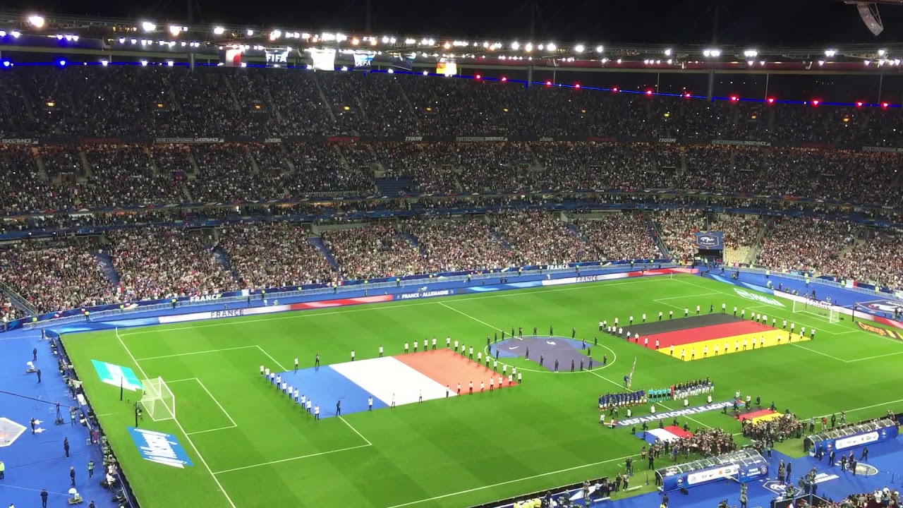 La Marseillaise France-Allemagne 16/10/2018