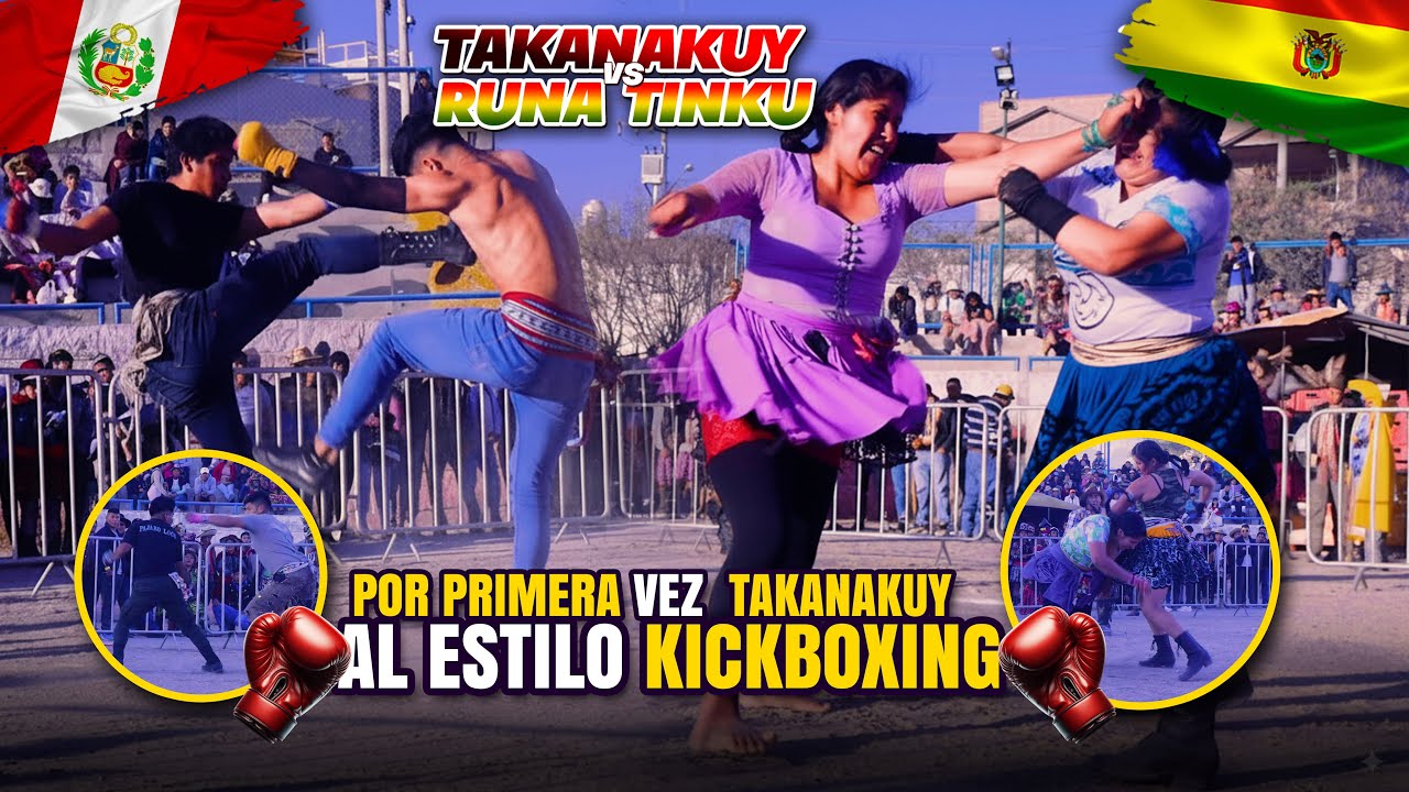 POR PRIMERA VEZ TAKANAKUY VS TINKU AL ESTILO BOX O MMA EN AREQUIPA