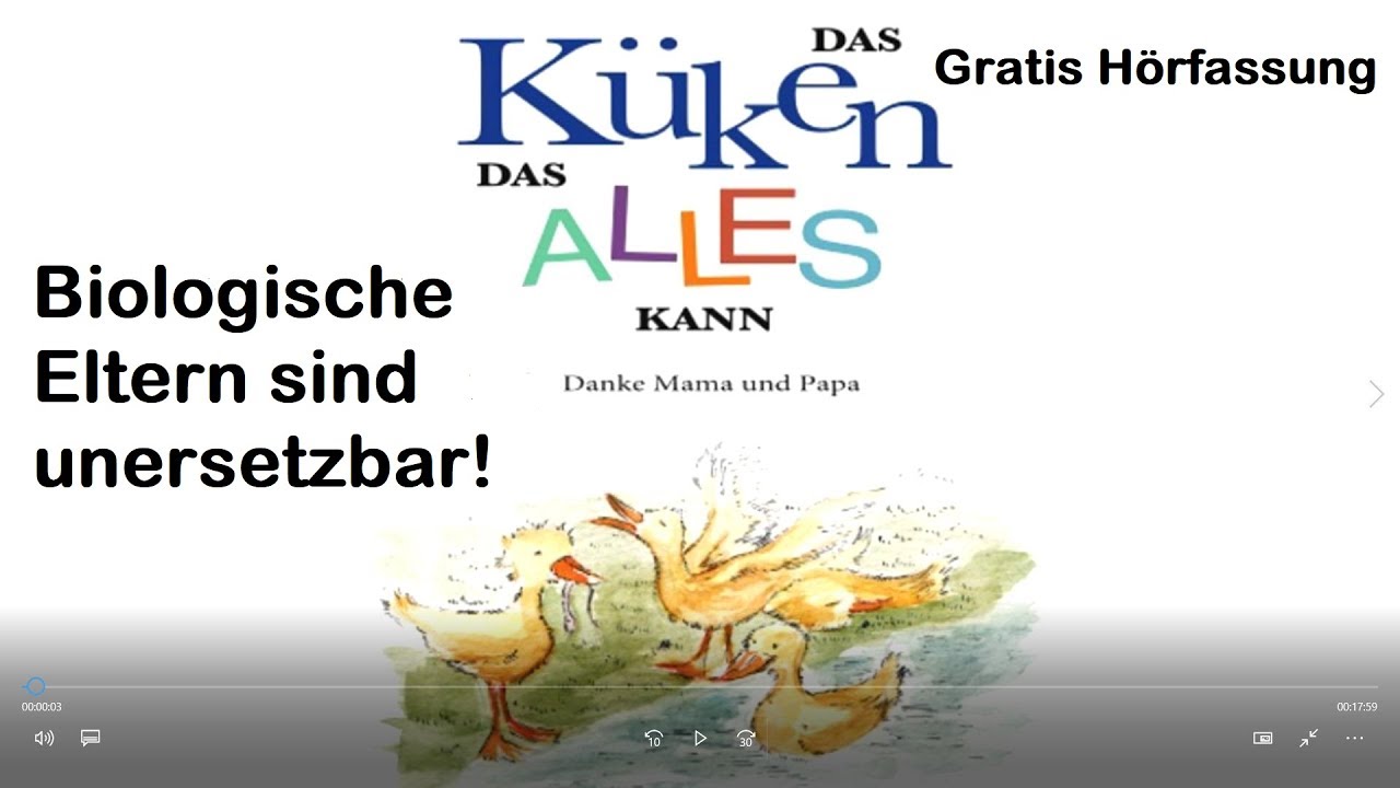Das Küken, das alles kann - Danke Mama & Papa I KGPG