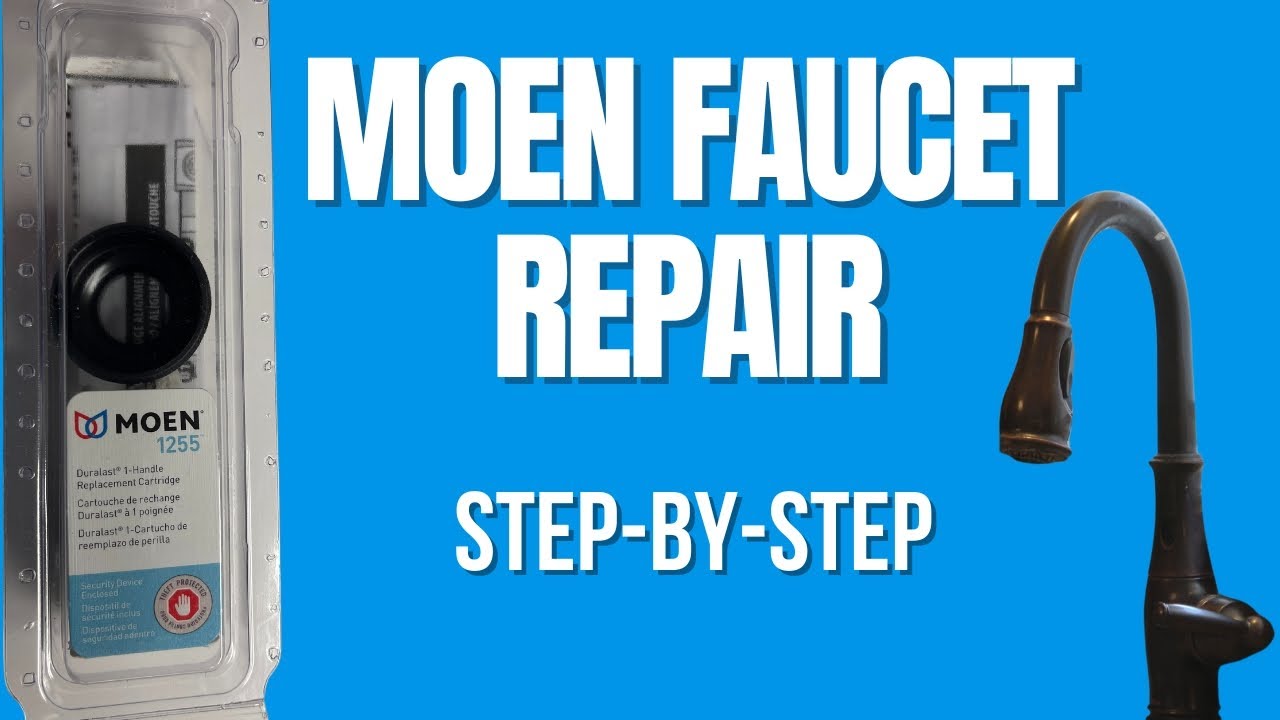 Moen Kitchen Faucet Repair - 1255 Cartridge Replacement (Step-by-Step)