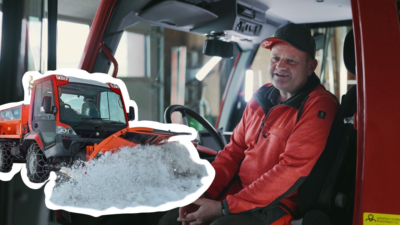 Eugen und seine Erfahrungen mit dem Unitrac | Kommunalfahrzeug