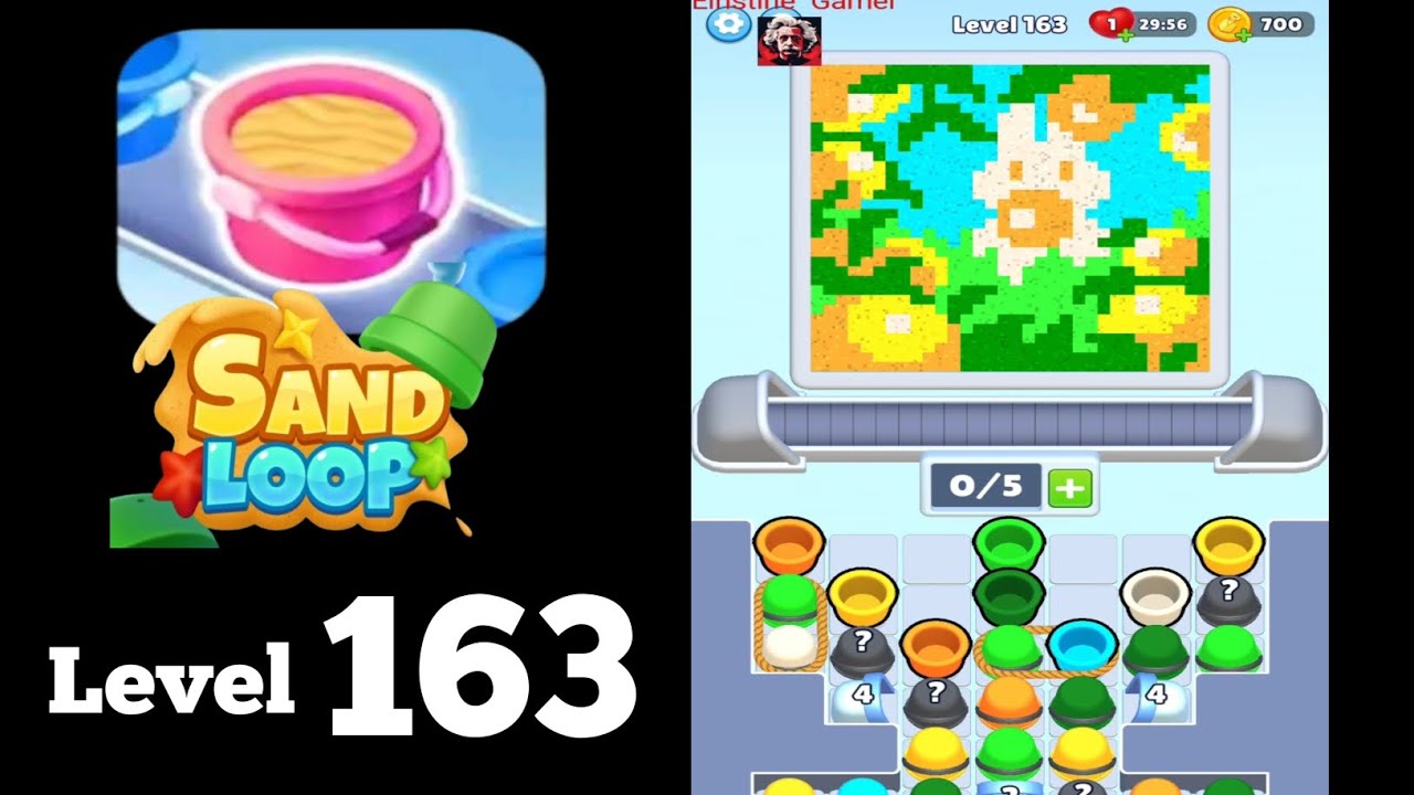Sand Loop level 163 Walkthrough Solution
