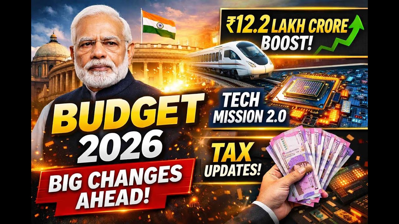 Union Budget 2026 Explained | India’s Biggest Infrastructure Push, Tax Changes & Business Impact