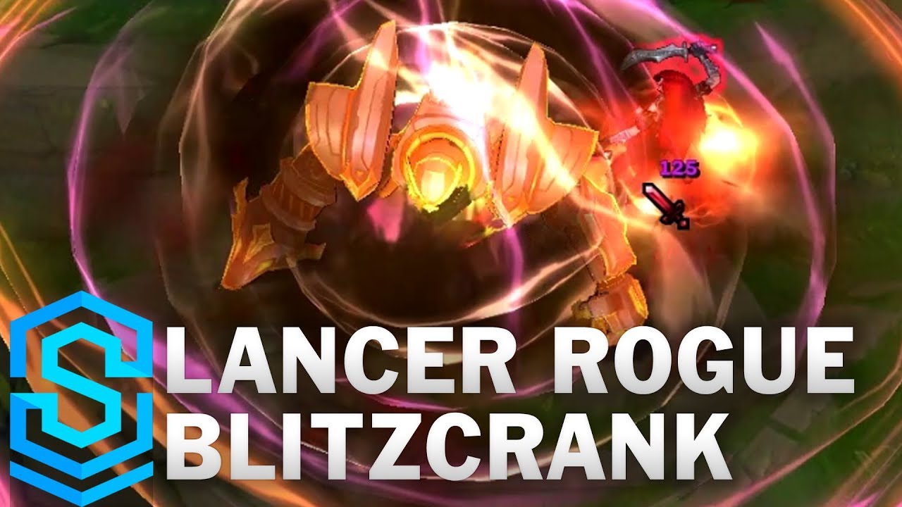 Lancer Rogue Blitzcrank Skin Spotlight - League of Legends