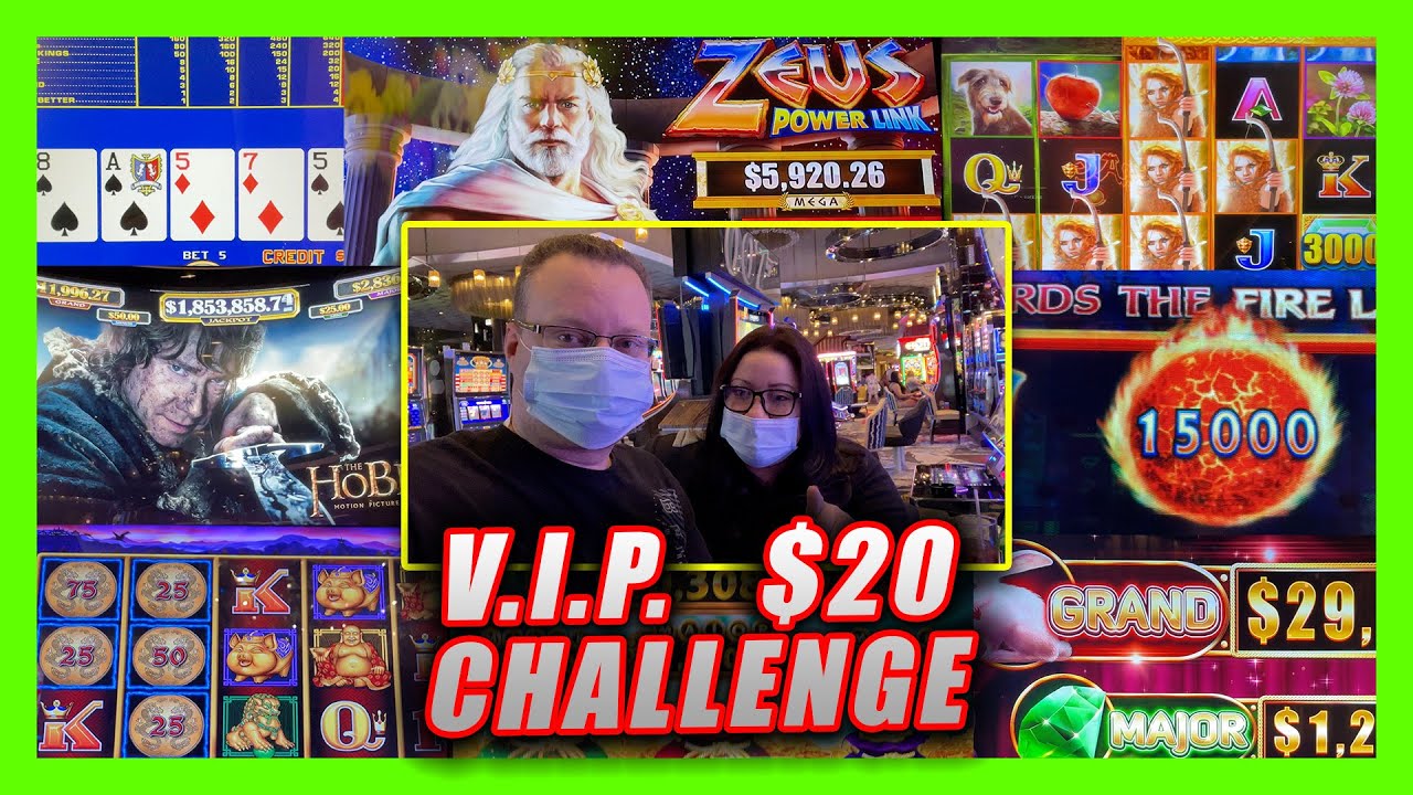 VIP $20 CHALLENGE MARCH 2021 ★ LIVE SLOT PLAY AT THE COSMOPOLITAN LAS VEGAS ➜ BIG WINS & VIDEO POKER
