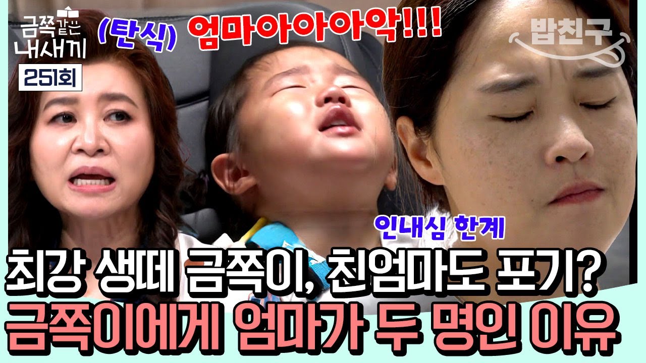 [#밥친구] 엄마가 둘인 금쪽이?!😱 진짜 엄마에게 고막테러 생떼쓰는 아이... 숨겨진 충격 비밀은?!💥 l 금쪽같은 내새끼 251회