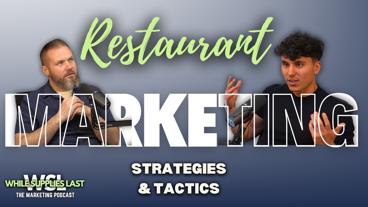 Top Restaurant Marketing Strategies That Actually Work | The Marketing Podcast