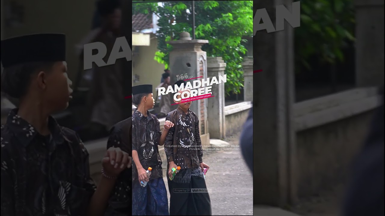 Ramadhan core #santrisyarif #kyaisyarifuddin #santri