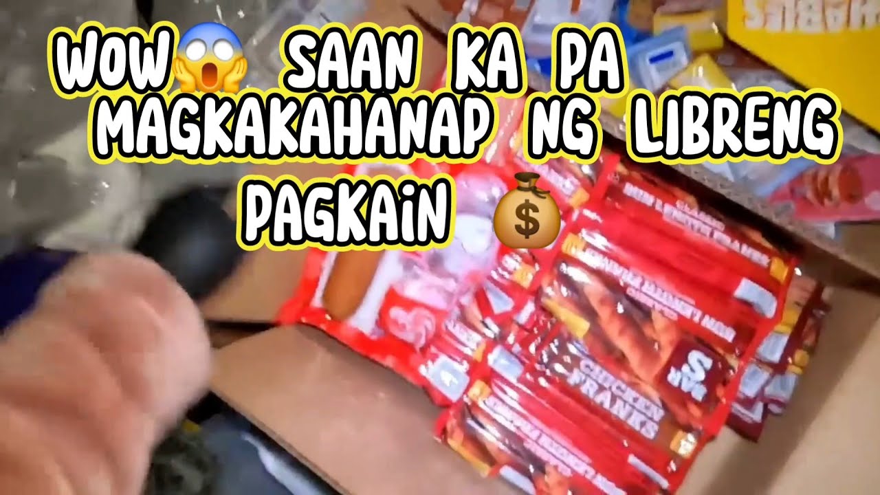 LIBRENG DAMIT, GAMIT AT MGA PAGKAIN GALING KY MR. DUMPSTER💰💥