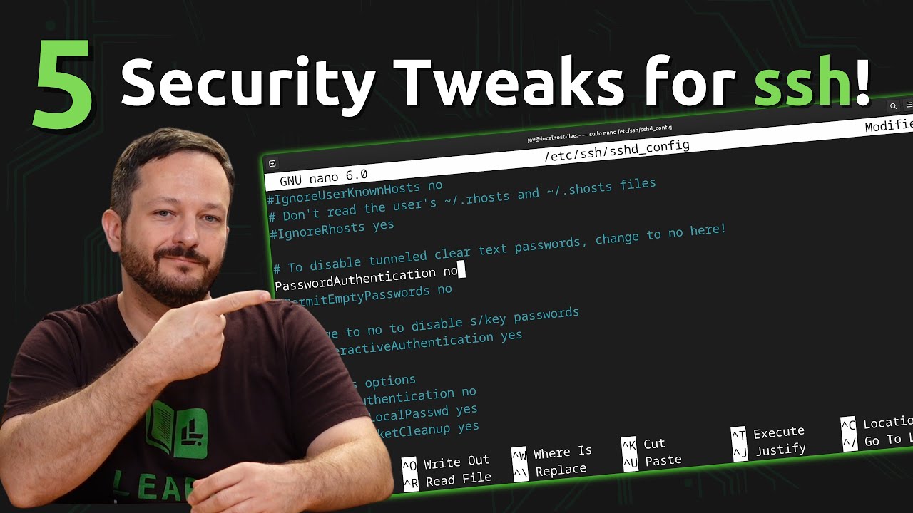 5 необходимых настроек для защиты OpenSSH
