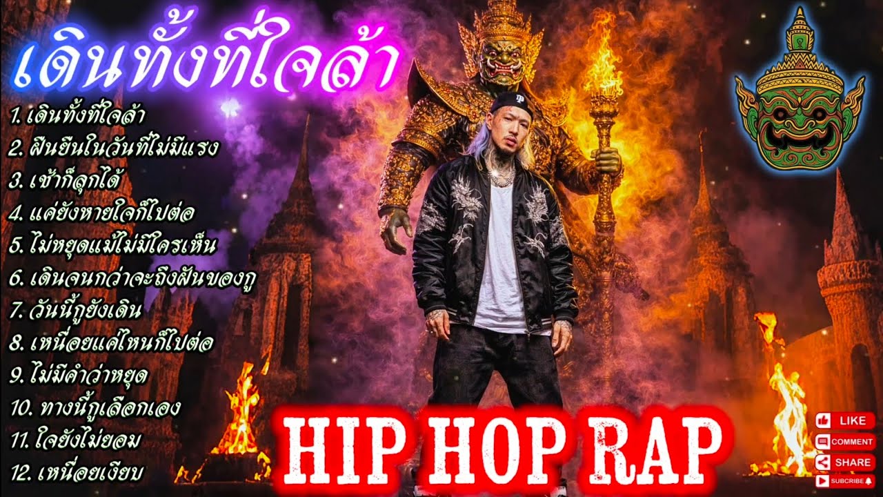 🔥รวมเพลงแร็พฮิปฮอป🔥เดินทั้งที่ใจล้า💯✅🫵✌️ EP.145 #SadRap #HipHopอกหัก #Rapper #rap #hiphop