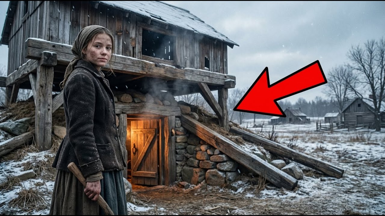 Kicked Out at 15, They Laughed When She Built a Cabin Beneath His Barn — Until It Save Her In Winter