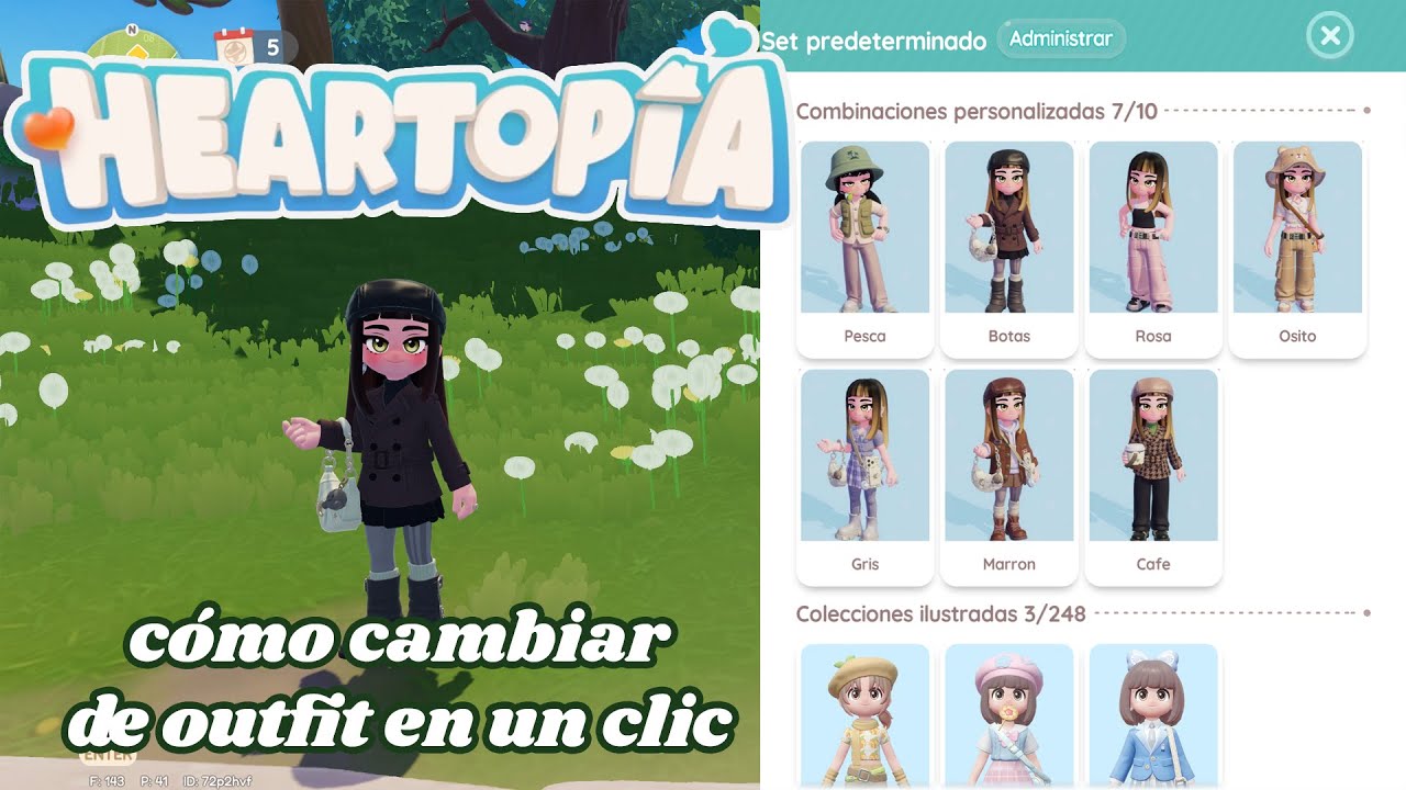 cómo cambiar de OUTFIT al INSTANTE en Heartopia con esta FUNCIÓN SECRETA
