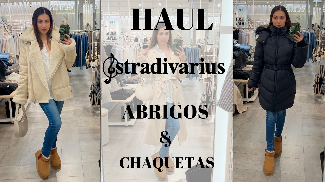 HAUL STRADIVARIUS | Me pruebo un montón de Abrigos y Chaquetas de nueva colección |