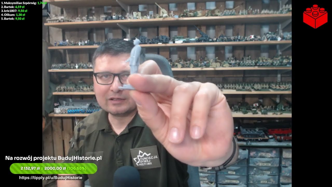 BudujHistorie.pl Stream 142 - 💥JEDZIEMY DO GRECJI NA REKO💥ZLOT FAN&Oacute;W COBI💥KONKURS NA ŻYWO💥