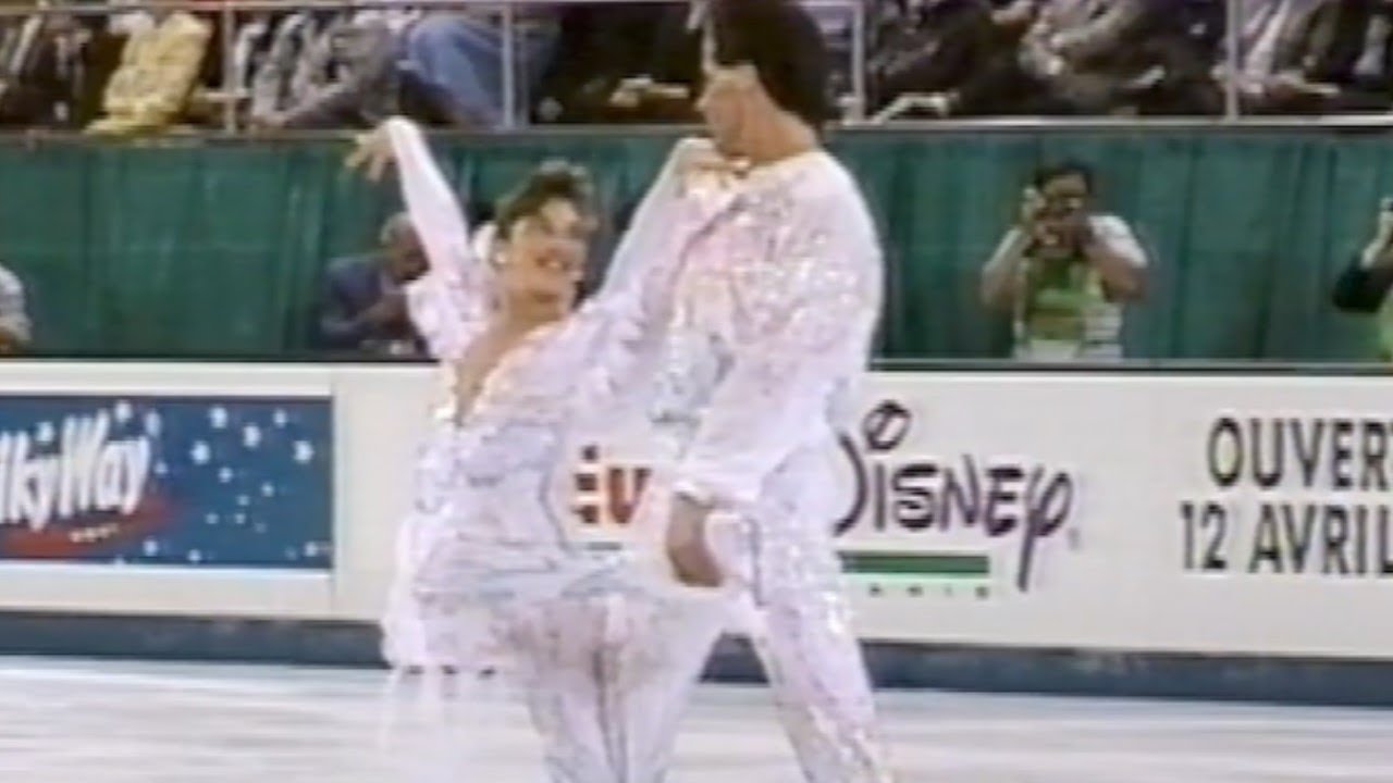 Brasseur & Eisler 🇨🇦🥉 1992 World pairs free skate | A Fish Called Wanda
