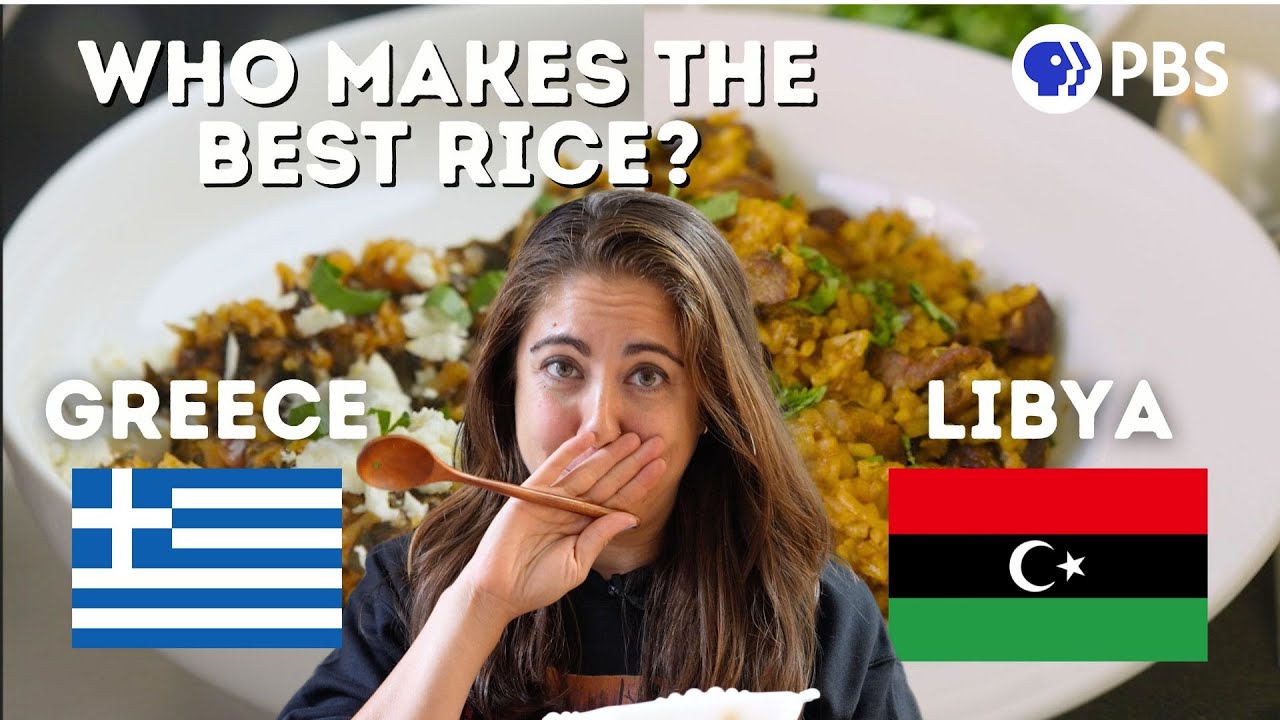 GREEK vs. LIBYAN Rice Dishes! 🍚 | Pan Pals 🍳