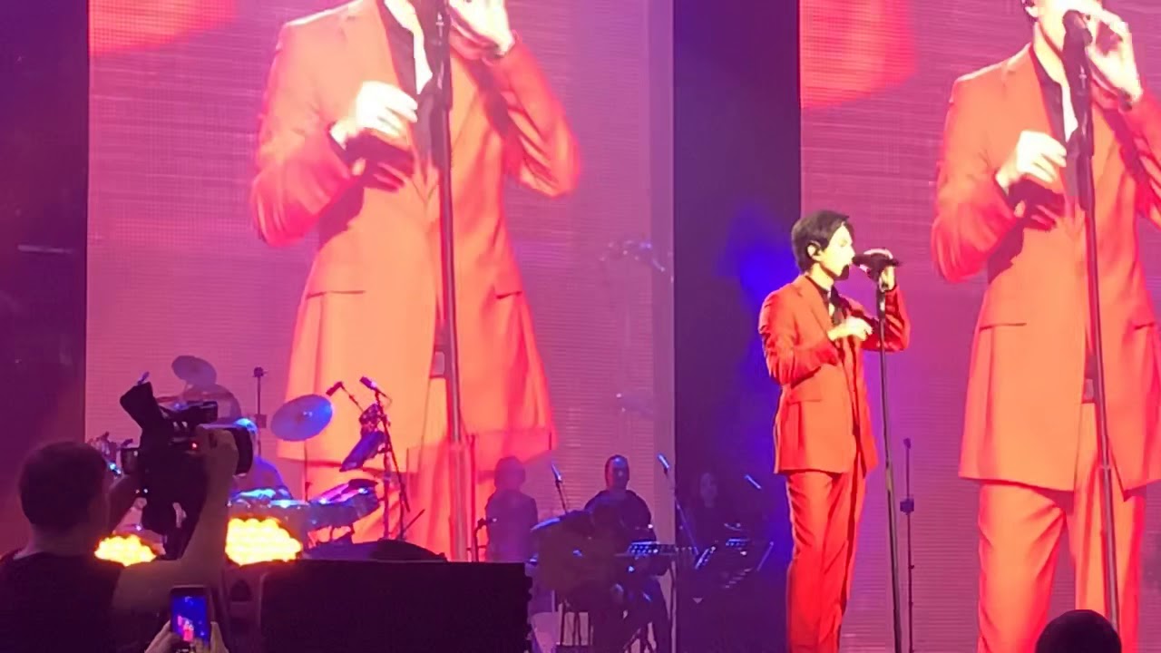 Dimash sang Ukraine folk song “Marigold” in Kyiv concert 3/11( Dear fancam)