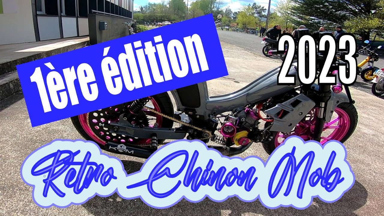 #Retro #Chinon #Mob 2023 🏍️🏁🎇 Le samedi en partie...