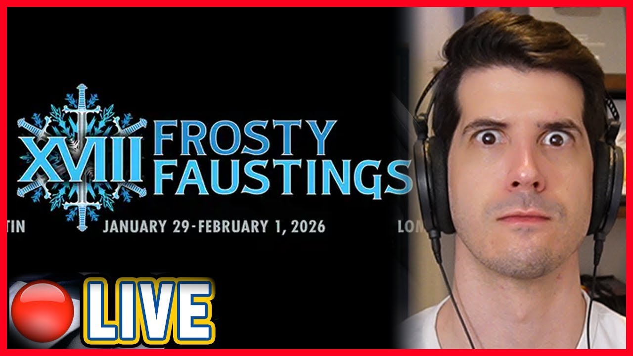 🔴HUGE TOURNAMENT | Frosty Faustings watch party !merch !trashtalk [LIVE]