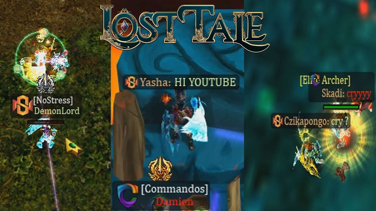 Yasha o bebê chorão do LostTale Montage |PristonTale Toxic Monatge