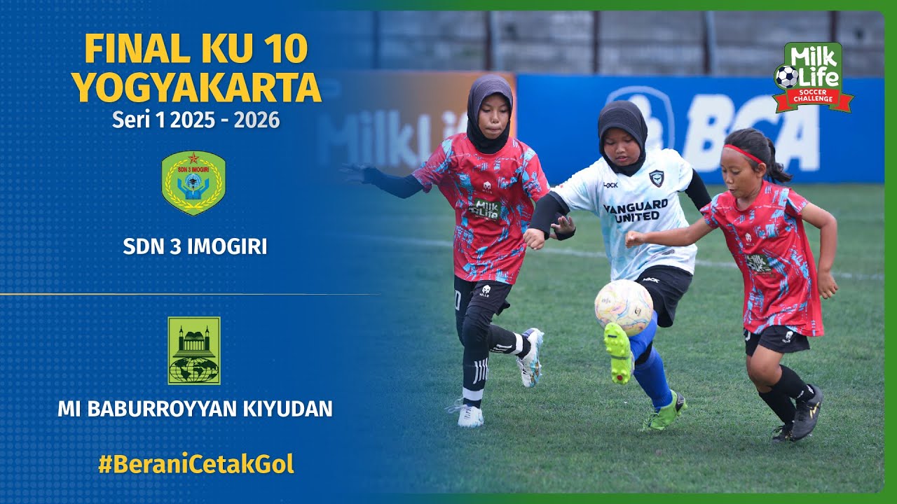 Pertandingan Final KU 10 SDN Imogiri vs MI Baburroyyan Kiyudan, Yogyakarta