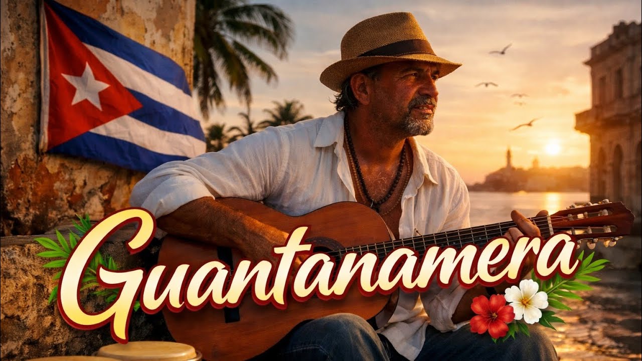 Guantanamera (Acoustic Cover) 🎸 Deep Raspy Voice | Emotional Cuban Folk 2026