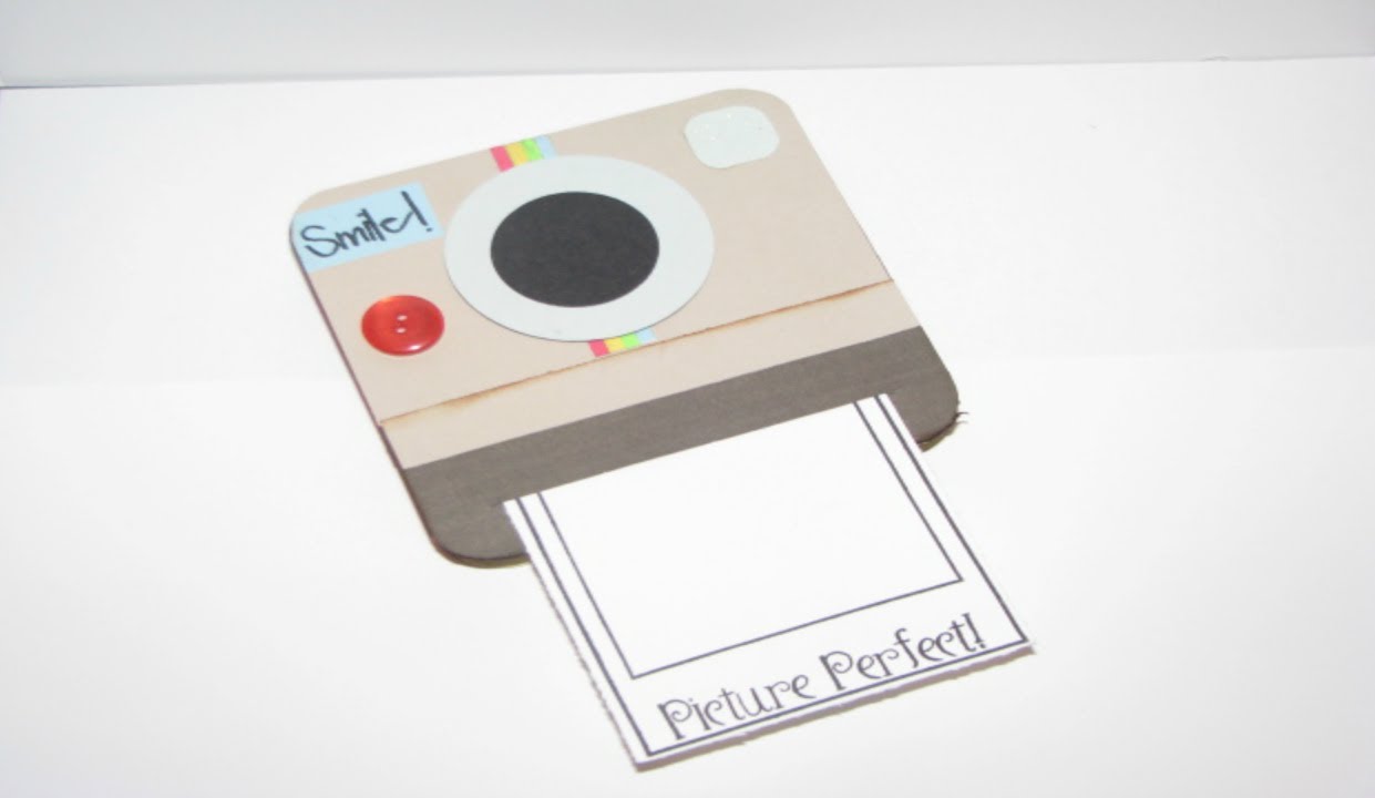 Instant Camera Inspired Mini Album