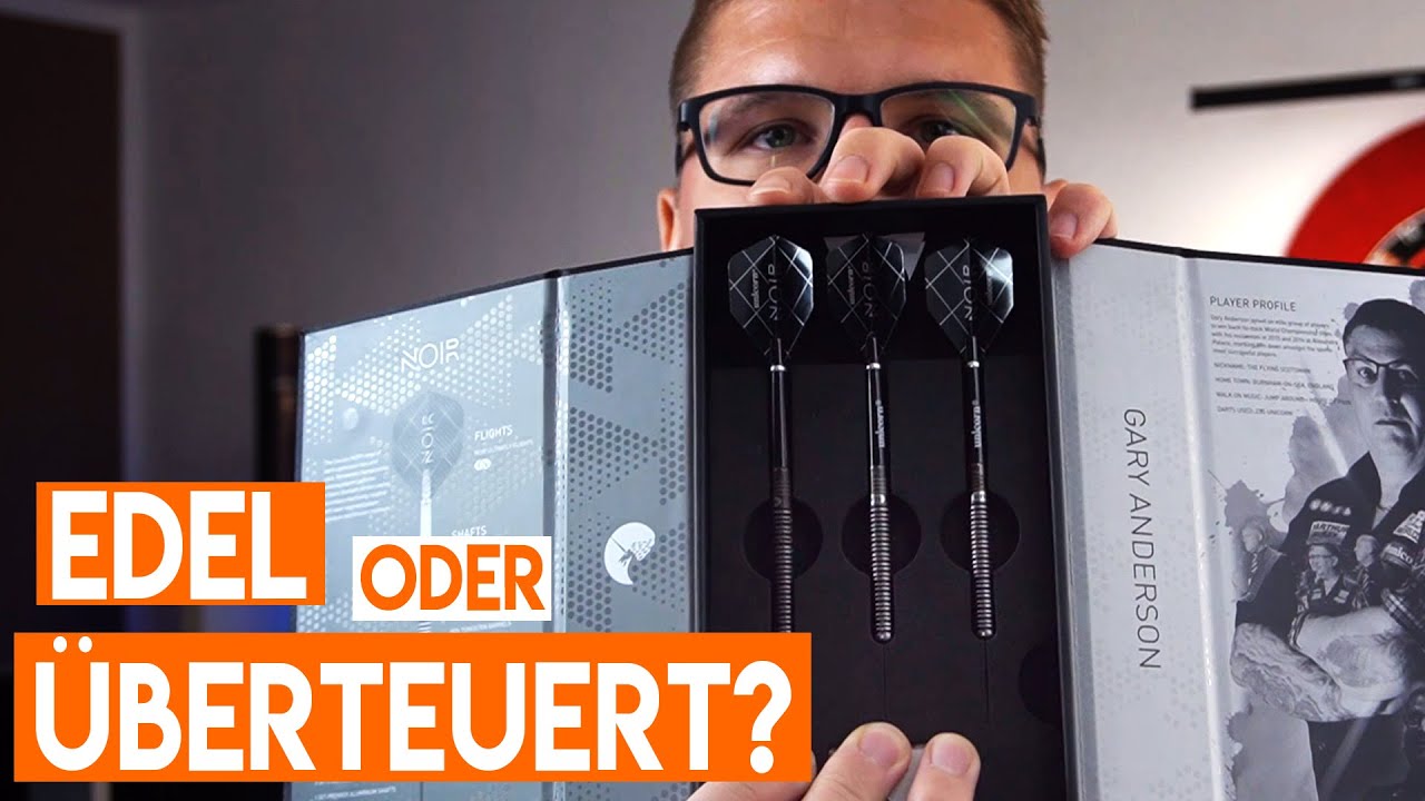 Gary Anderson NOIR IM TEST🎯| unicorn Darts-Test Gary Anderson| dein-dart.de