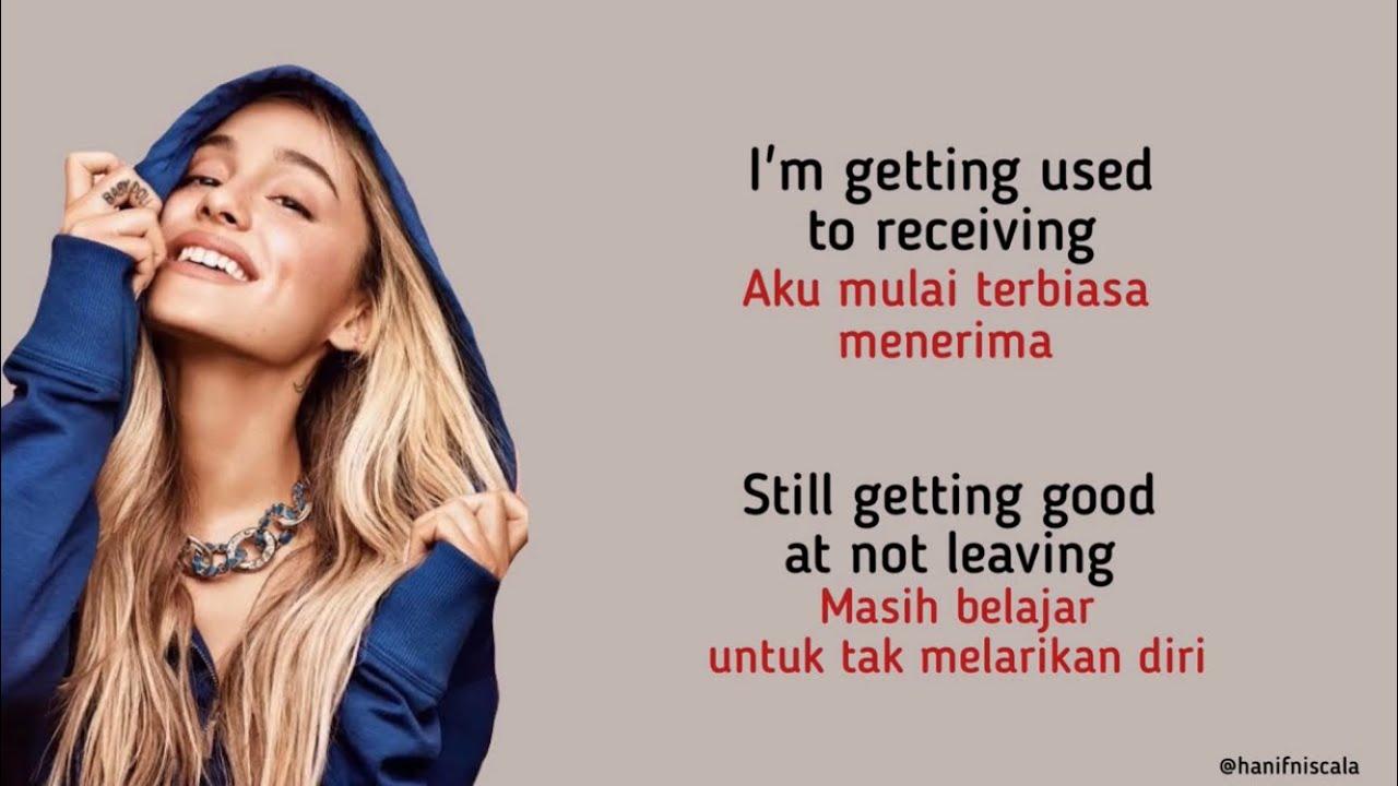 Ariana Grande - POV | Lirik Terjemahan