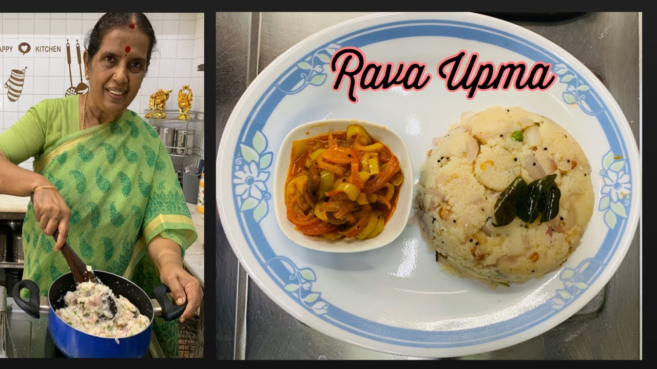 Rava Upma by Revathy Shanmugam