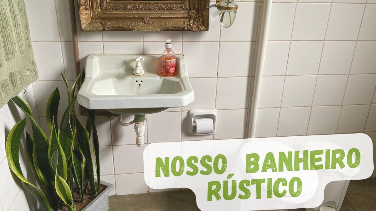 Banheiros rústicos , como eu decoro