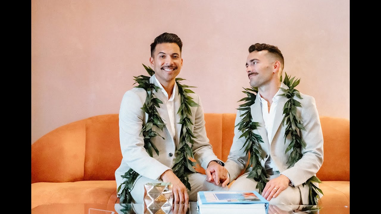 B E A U + C L A R K: A Gay Wedding