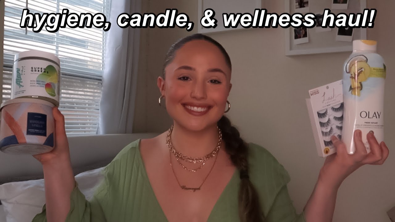HYGIENE, CANDLES, & WELLNESS HAUL!