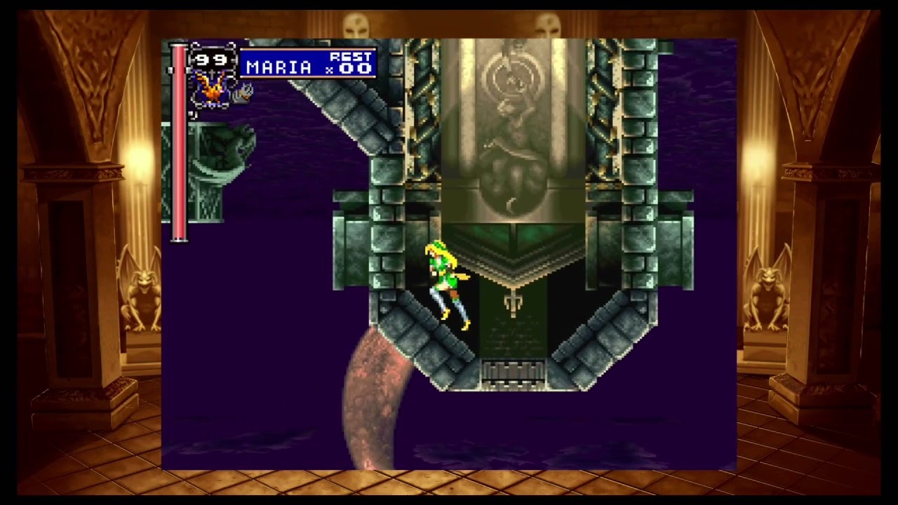 【悪魔城ドラキュラX 月下の夜想曲】マリアモード