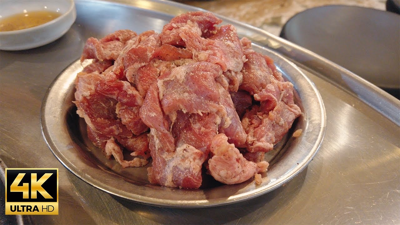Korean BBQ Galmegi? #부산갈매기집 #갈매기살 #마포도화동