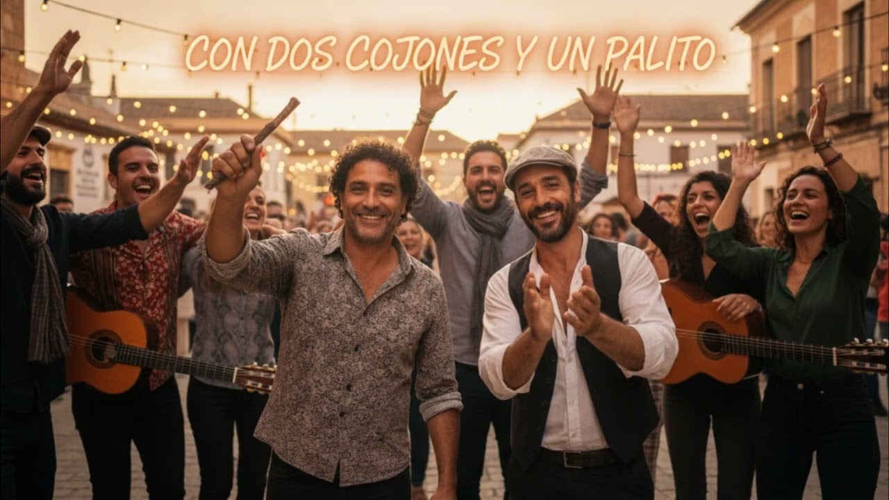 CON DOS COJONES Y UN PALITO | Flamenco  🎶🔥