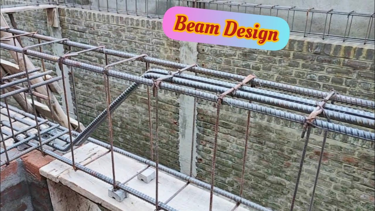 Design of beam for 18 feet span | Rcc slab beam Reinforcement