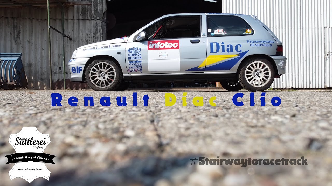 Renault Diac Clio - Rallye Monte Carlo 1991 Decals - Oldtimer Rallye