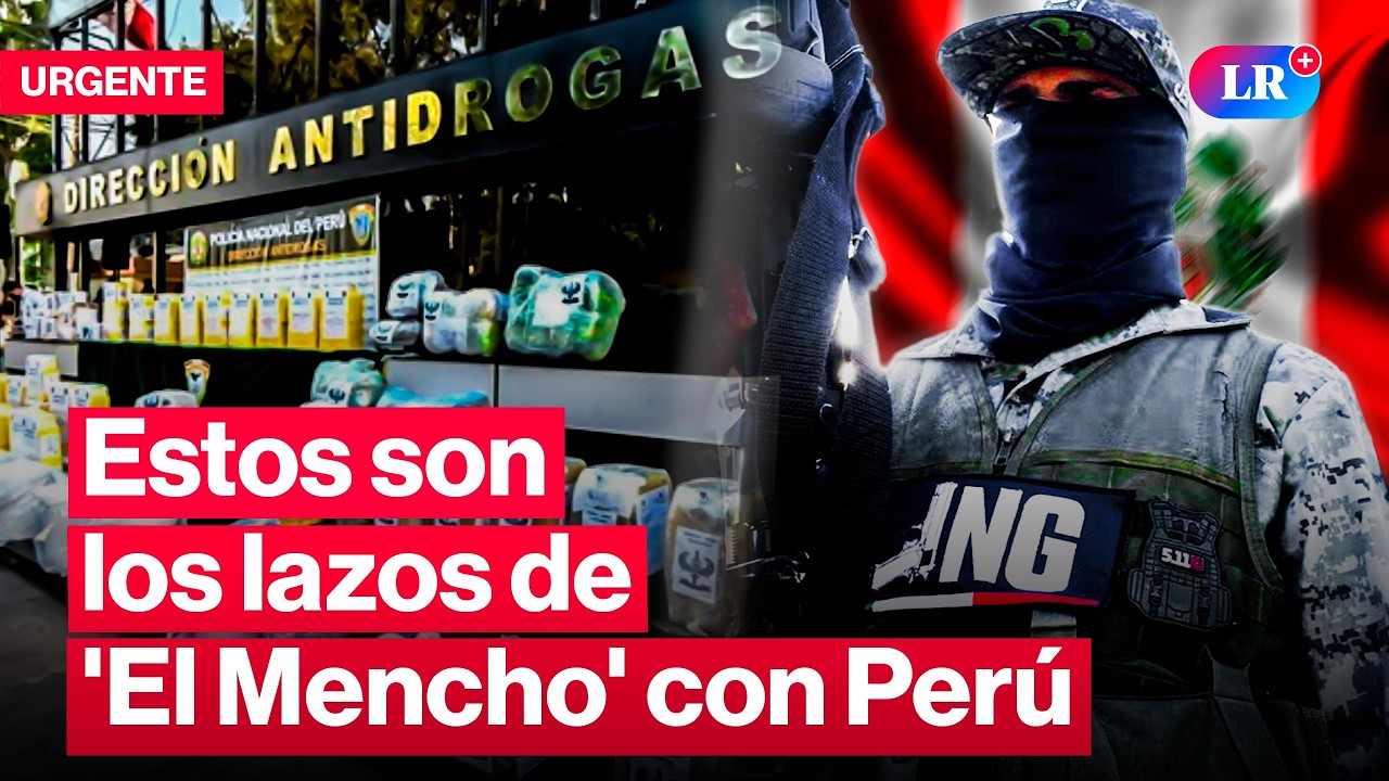 Narcolancha incautada en Perú estaba destinado a 'El Mencho' en Jalisco | #LR