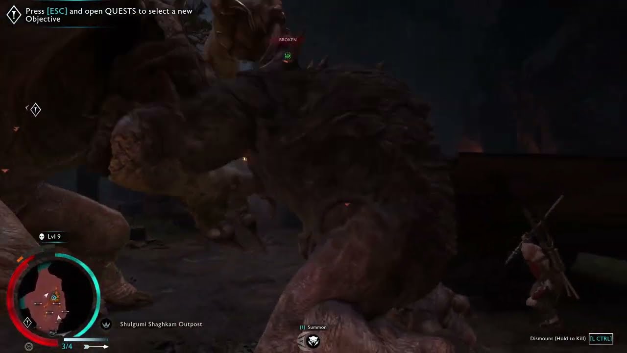 Graugs VS Graugs  - Middle earth beasts #middleearthshadowofwardefinitiveedition #shadowofwar
