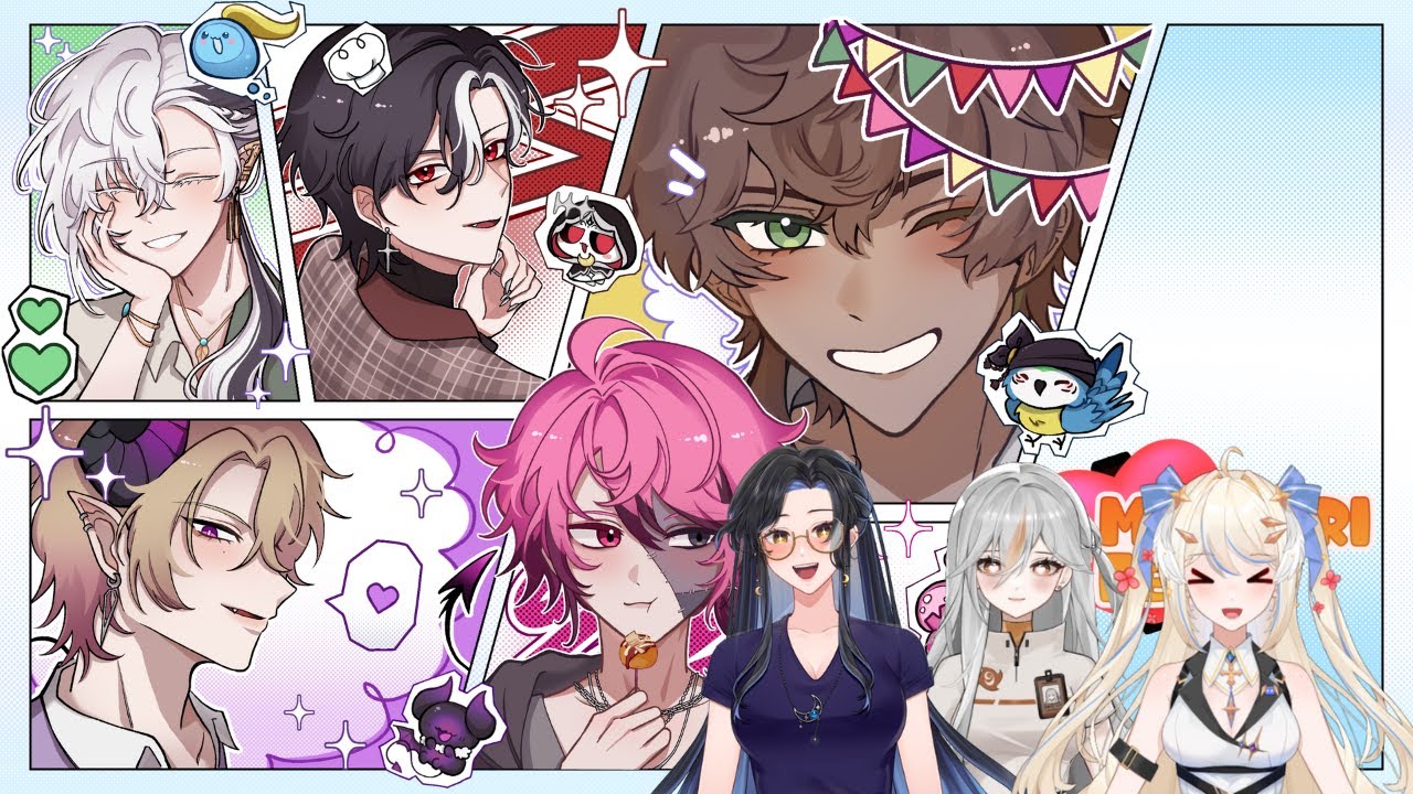 [Matsuri Fever] - Playing a fanmade game w/ Emi and Gemma @Project-VNS