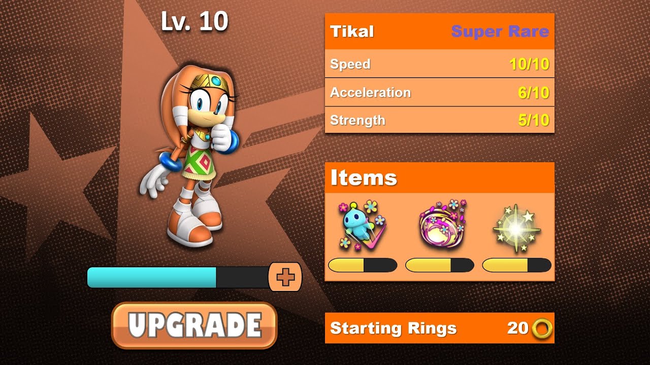 Sonic Forces Speed Battle - Tikal Gameplay (Level 10)
