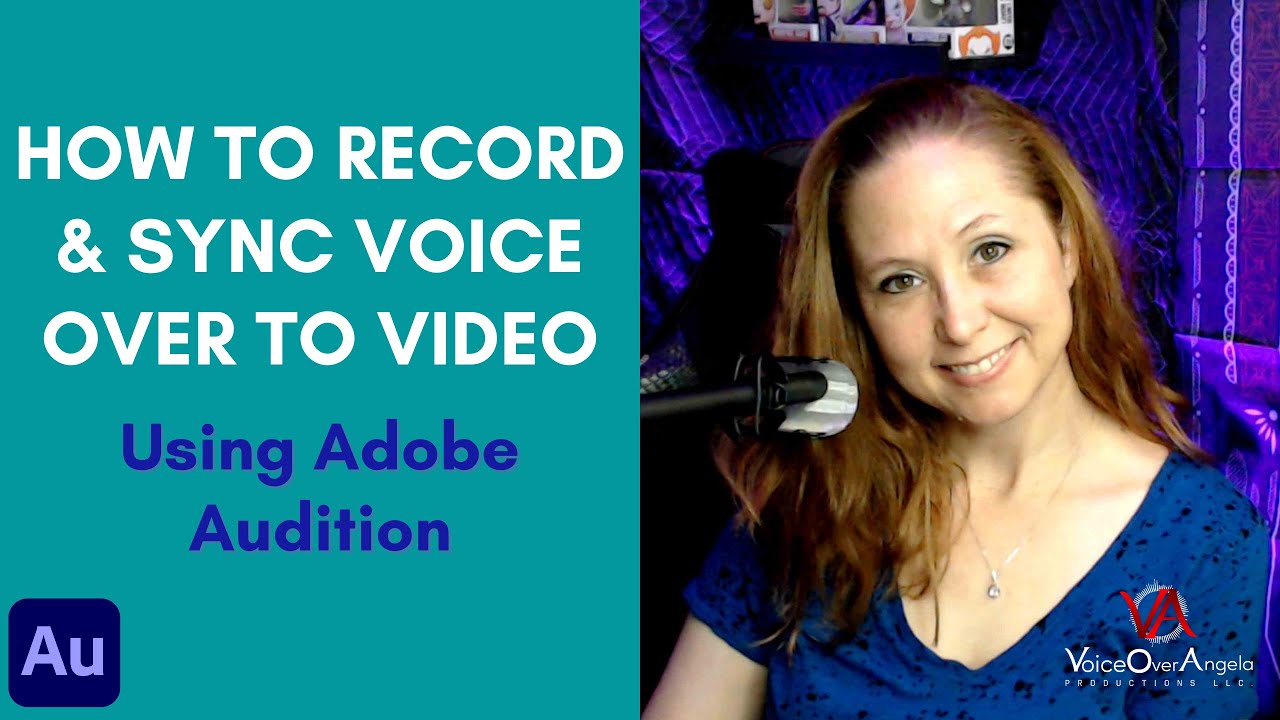 How to Record & Sync Voice over to Video with Adobe Audition