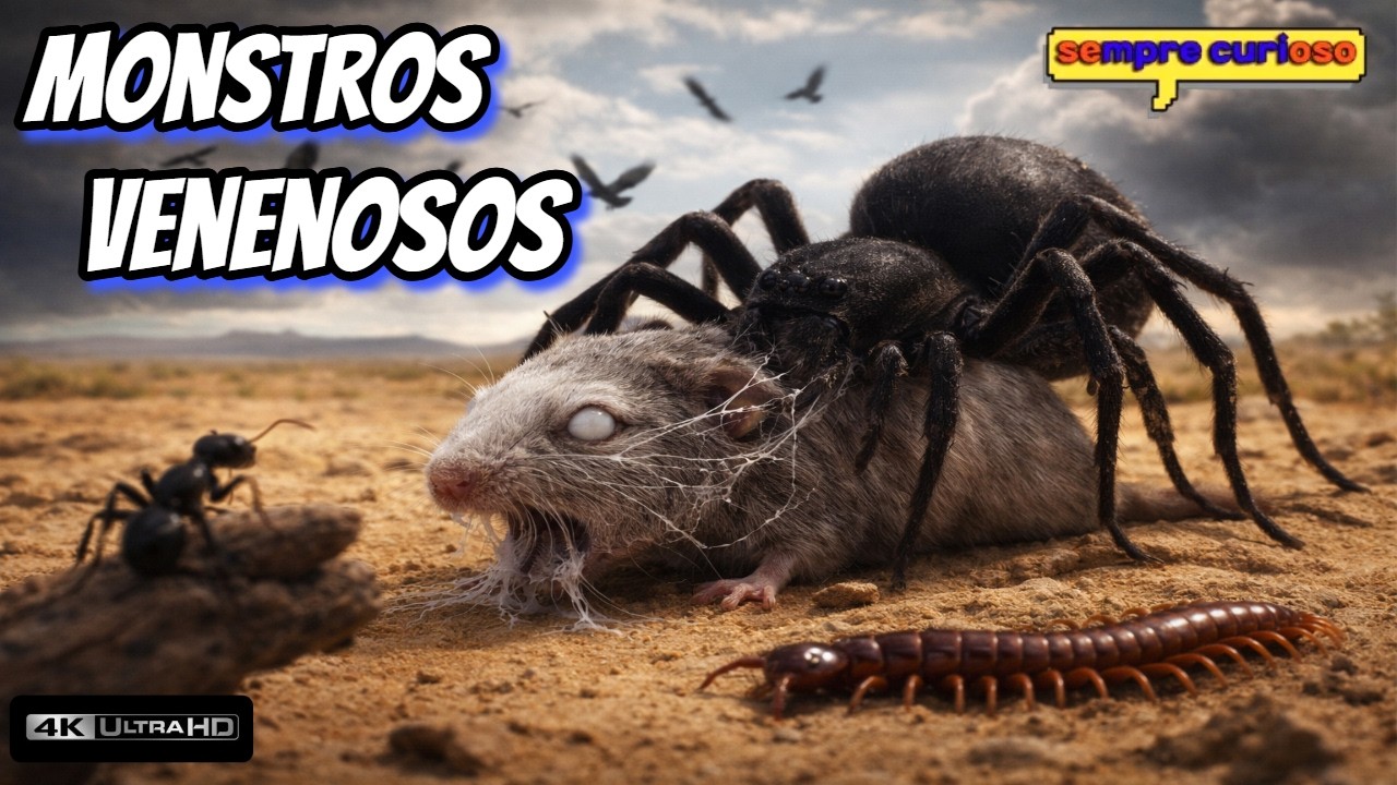 Insetos MORTAIS: As Picadas Mais Perigosas do MUNDO