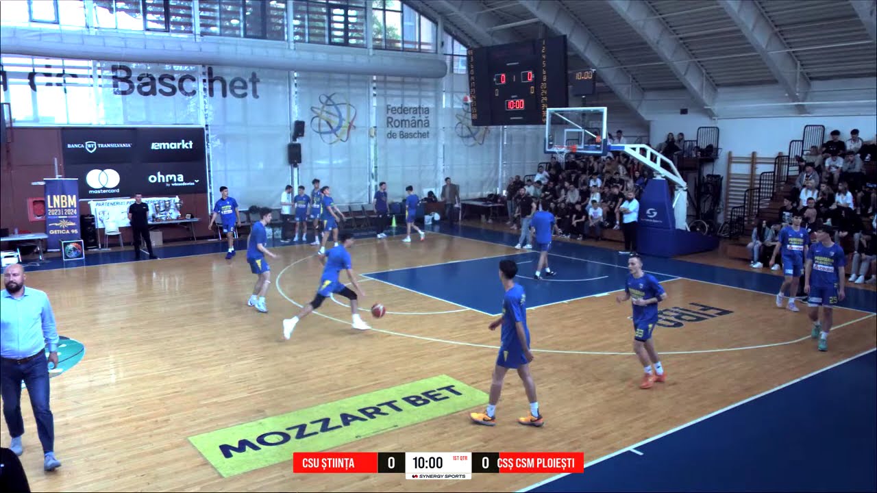 FINALA CN U18M: CSU Stiinta Bucuresti - CSS CSM Petrolul Ploiesti